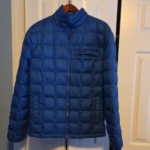 Marmot Men's Vibrant Blue Puffer Jacket